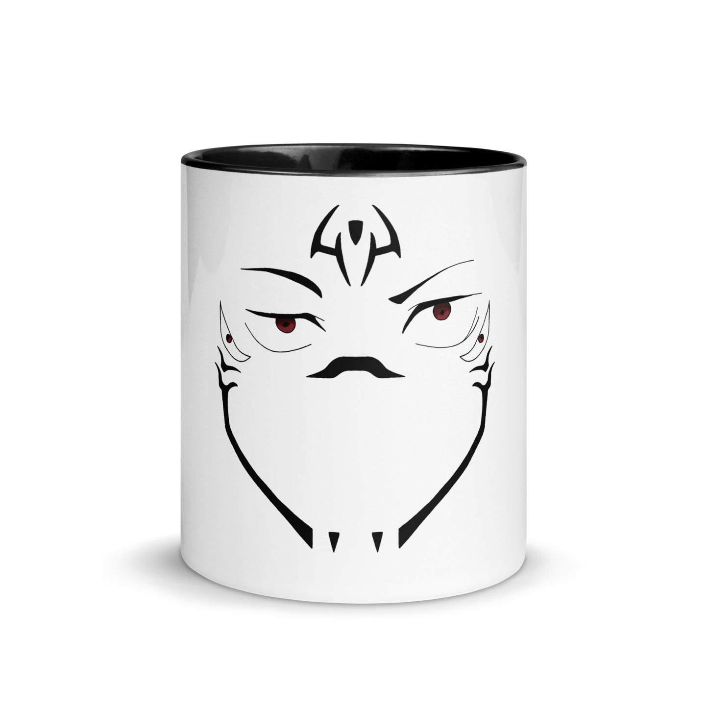 Sukuna Face Mug with Color Inside (Jujutsu Kaisen)