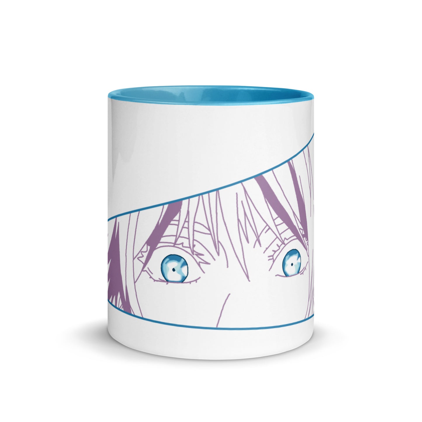 Gojo Mug with Color Inside (Jujutsu Kaisen)