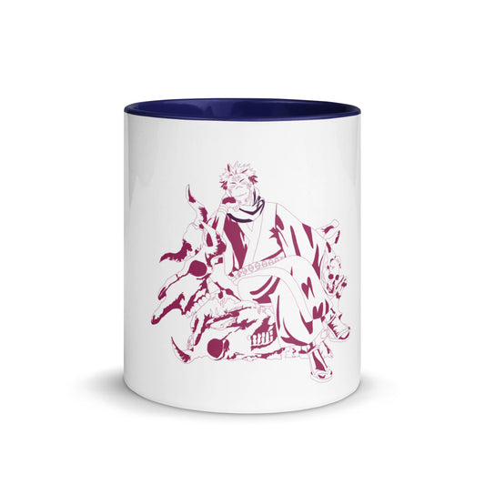 Sukuna Mug with Color Inside (Jujutsu Kaisen)