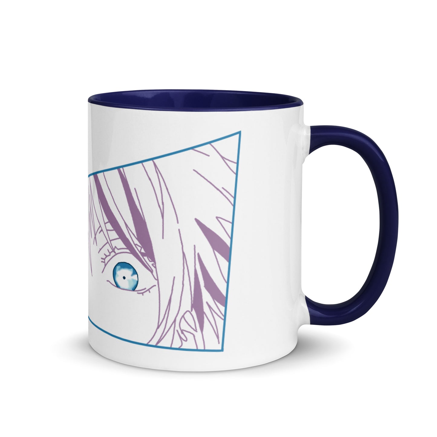 Gojo Mug with Color Inside (Jujutsu Kaisen)