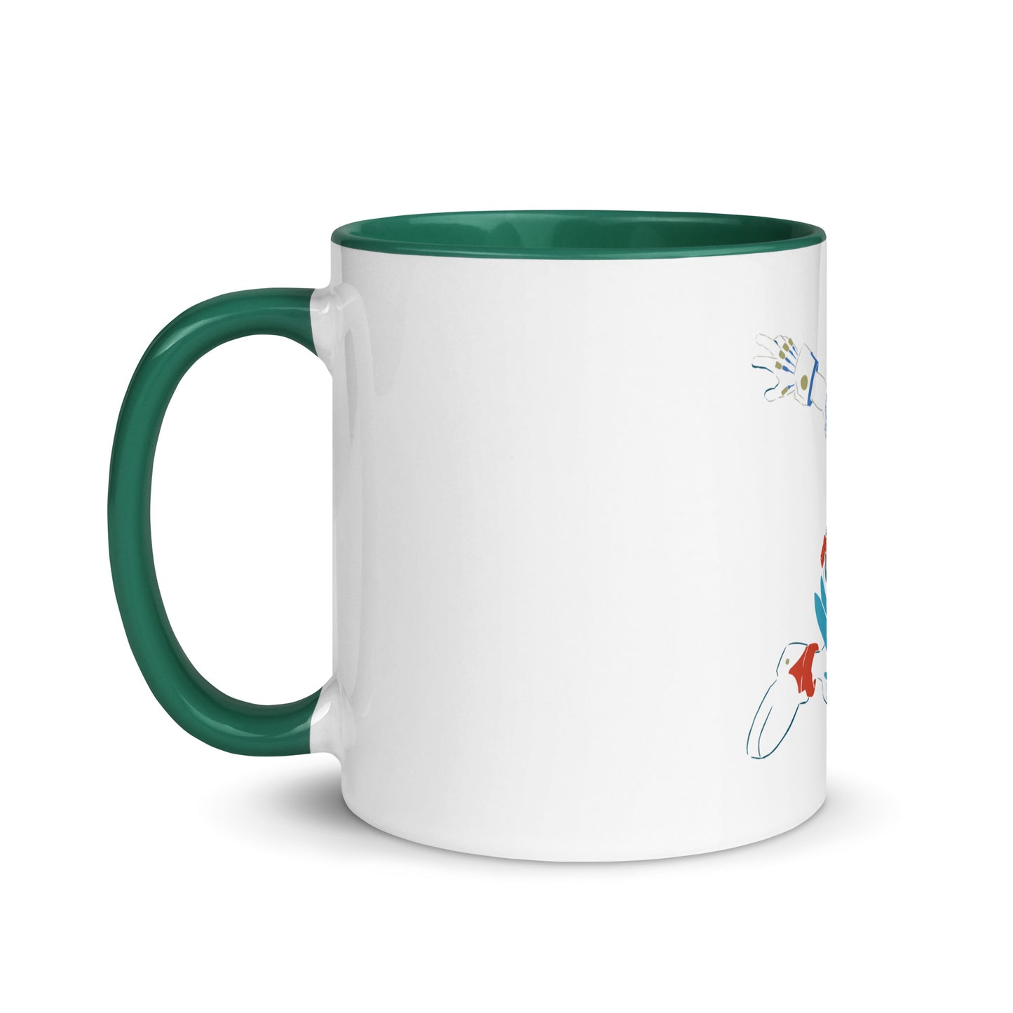 Deku Mug with Color Inside (My Hero Academia)