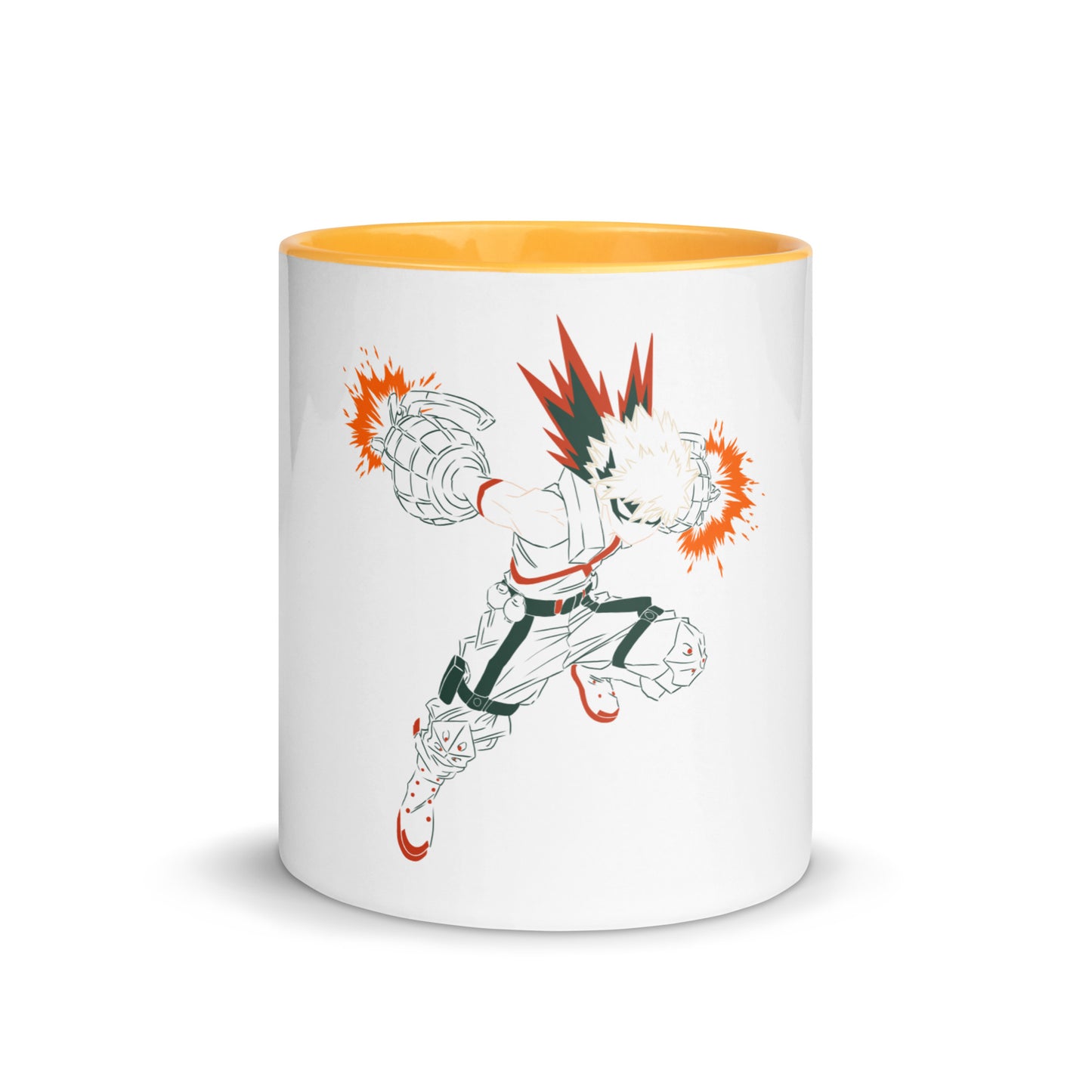 Bakugou Mug with Color Inside (My Hero Academia)