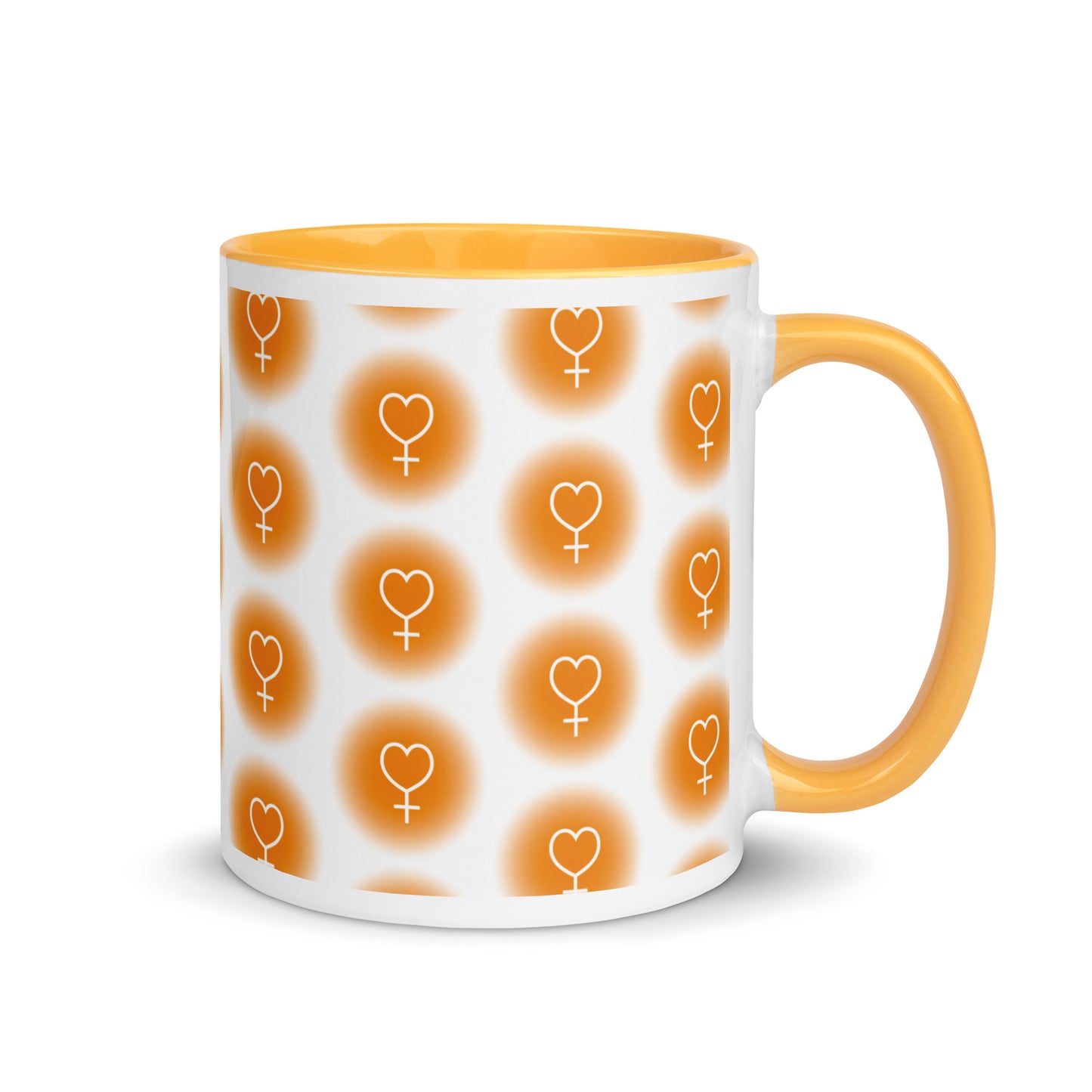 Sailor Venus Symbol Mug with Color Inside (Sailor Moon)