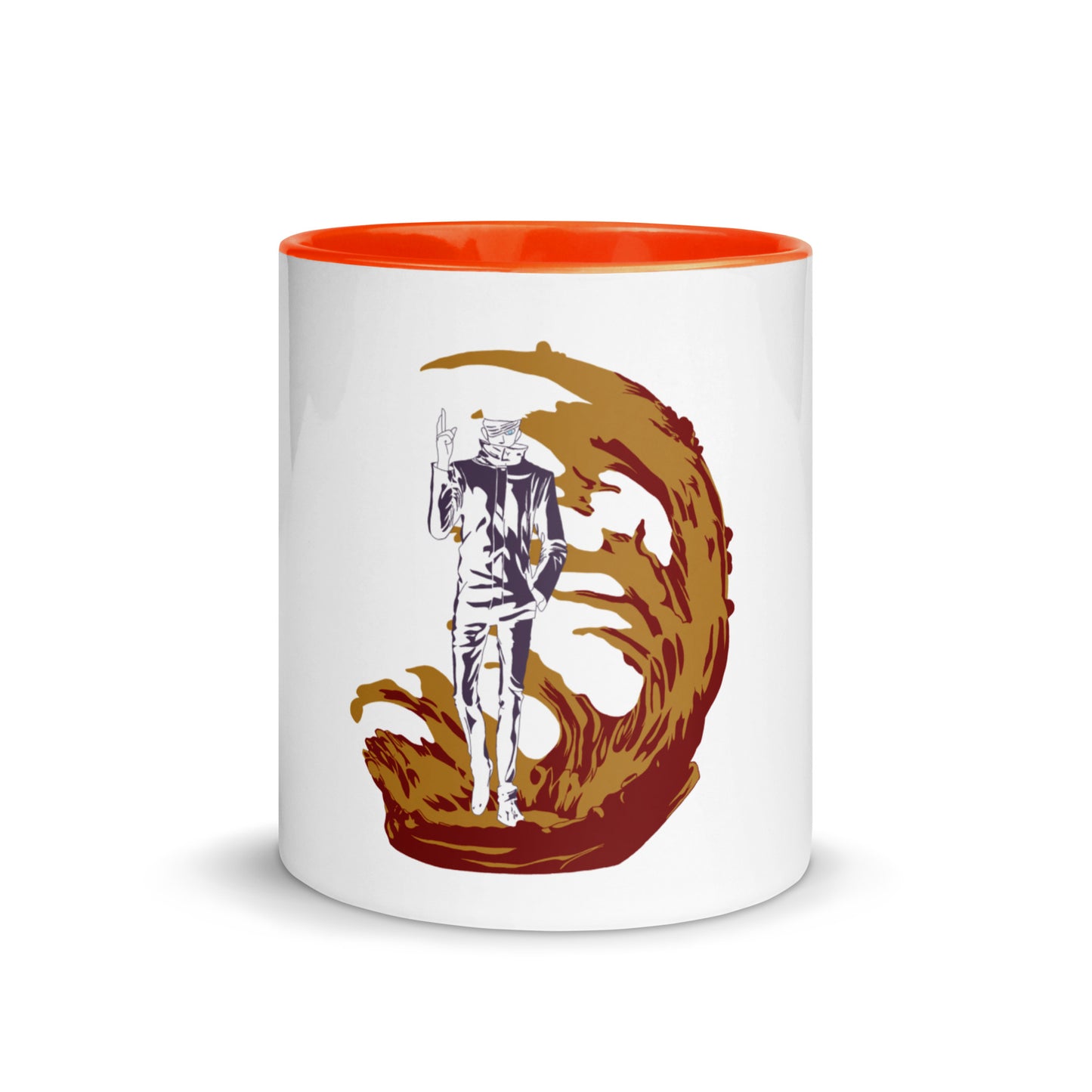 Gojo Mug with Color Inside (Jujutsu Kaisen)