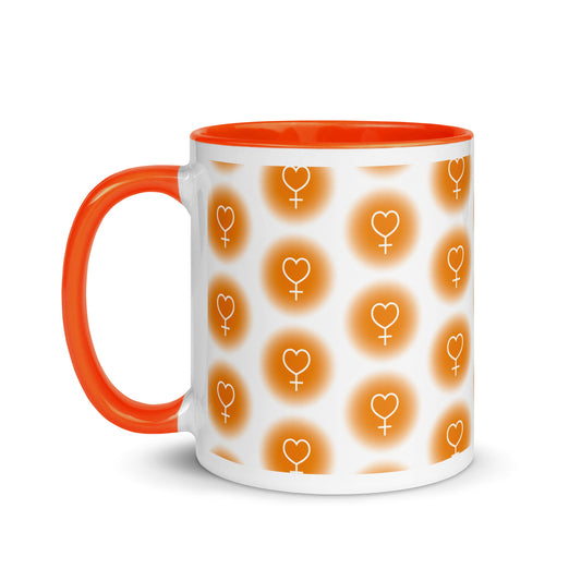 Sailor Venus Symbol Mug with Color Inside (Sailor Moon)