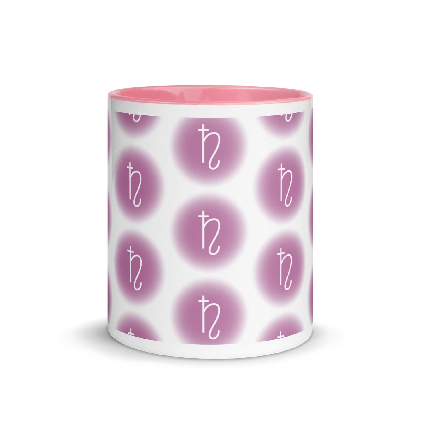 Sailor Saturn Symbol Mug with Color Inside (Sailor Moon)