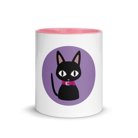 Nana Cat Design Mug with Color Inside (Nana)