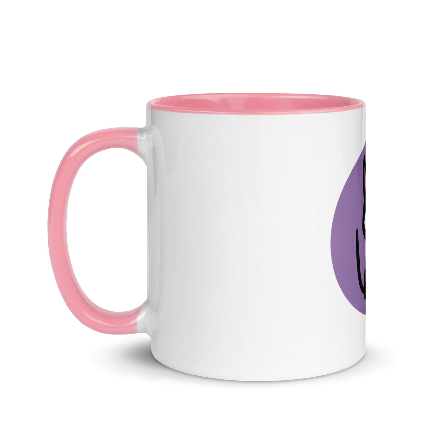 Nana Cat Design Mug with Color Inside (Nana)