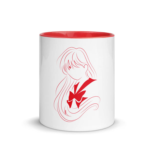 Sailor Mars Mug with Color Inside (Sailor Moon)