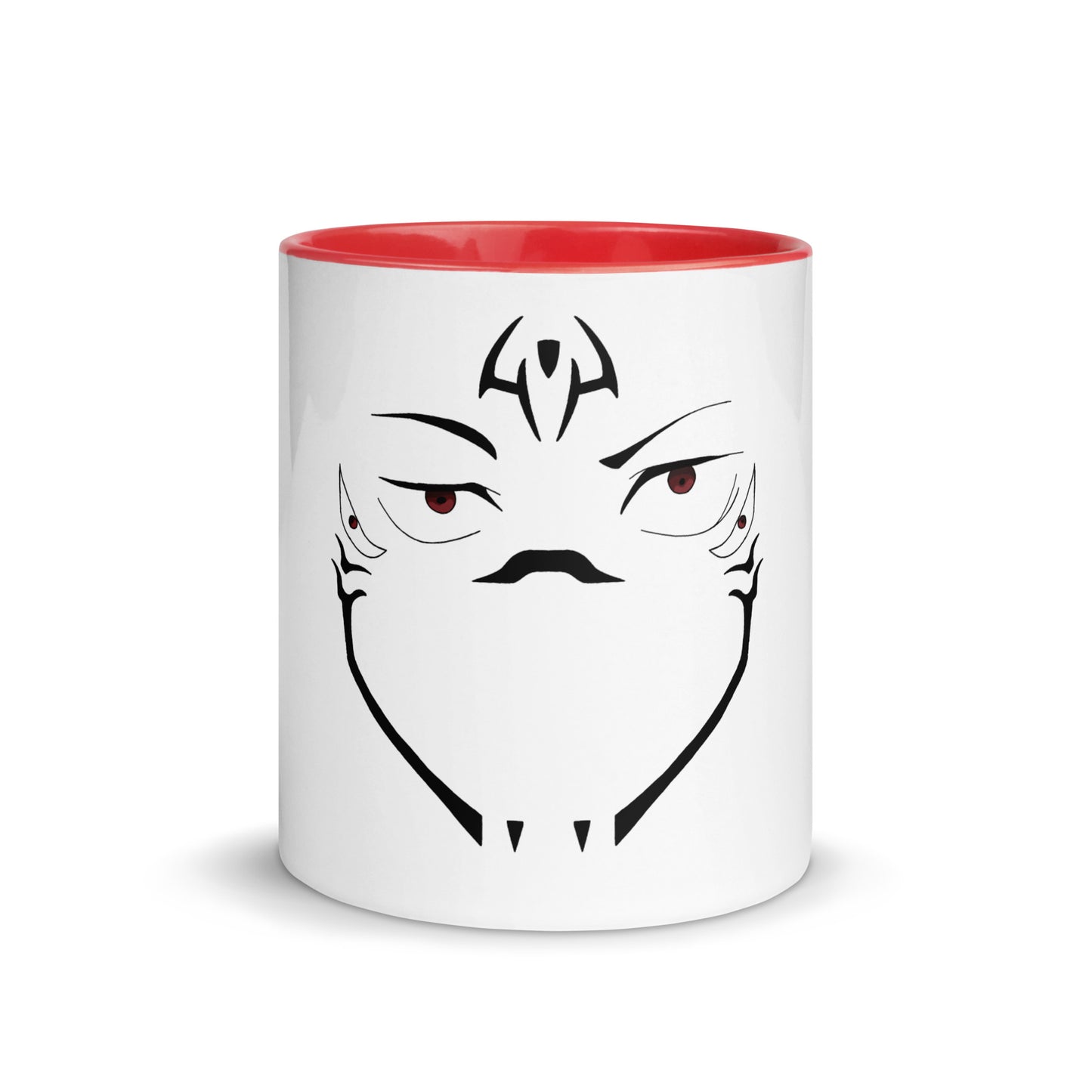 Sukuna Face Mug with Color Inside (Jujutsu Kaisen)