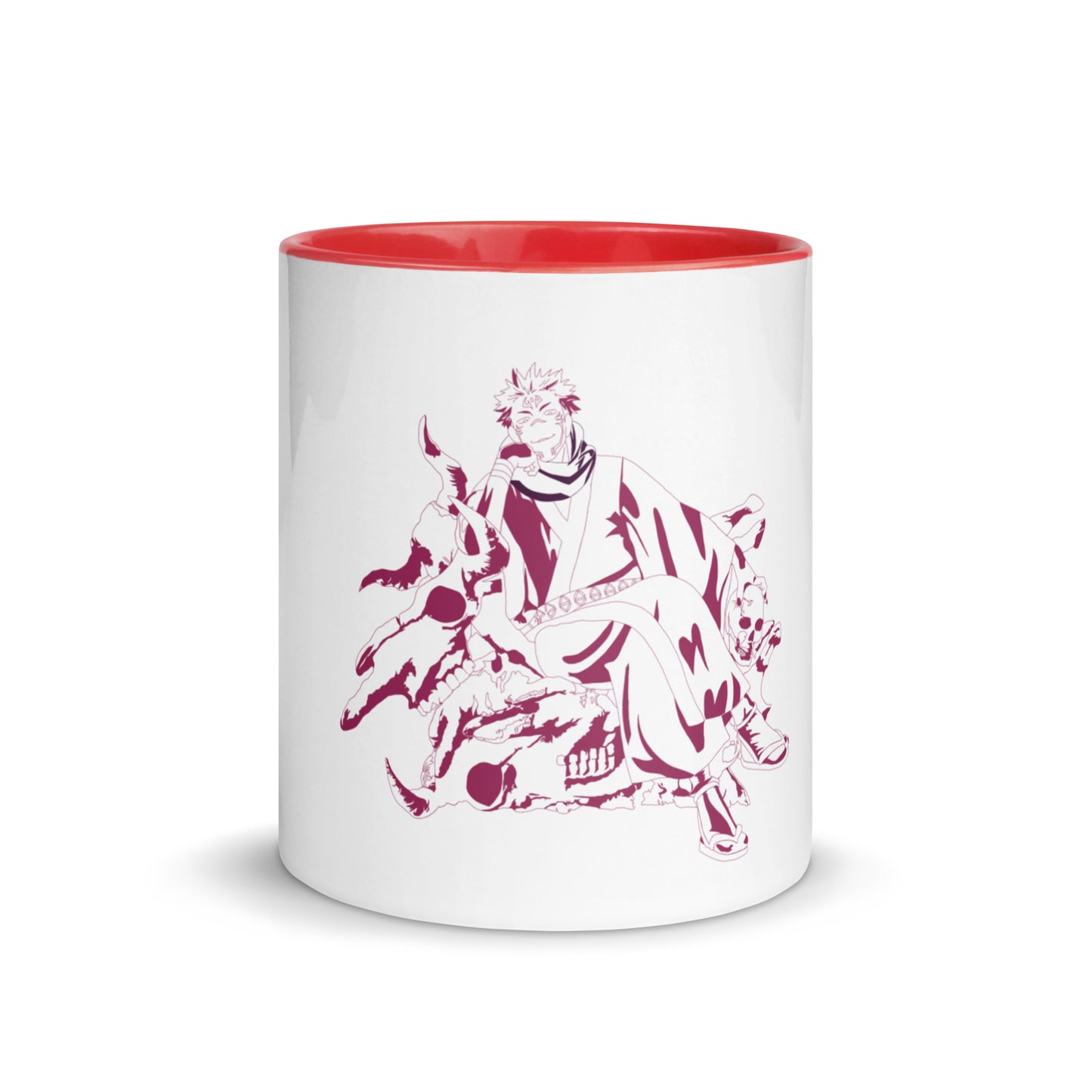 Sukuna Mug with Color Inside (Jujutsu Kaisen)