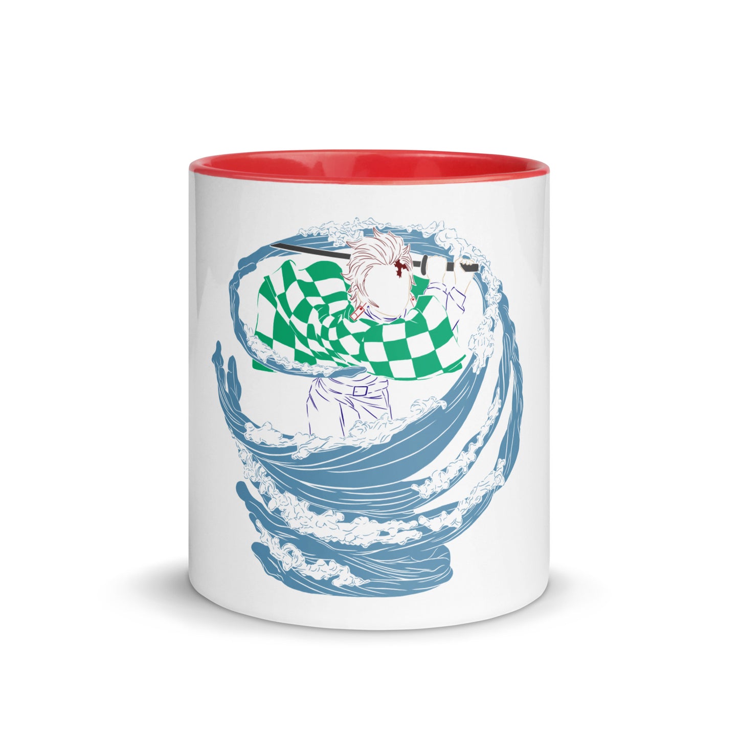 Tanjiro Mug with Color Inside (Demon slayer)