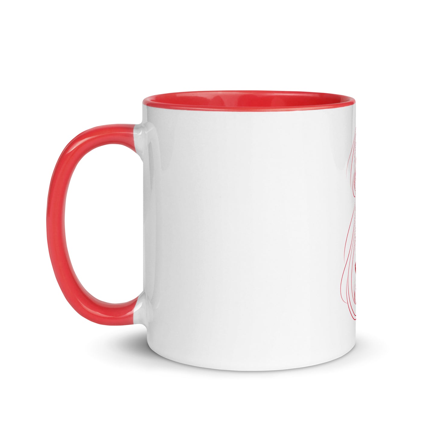 Sailor Mars Mug with Color Inside (Sailor Moon)