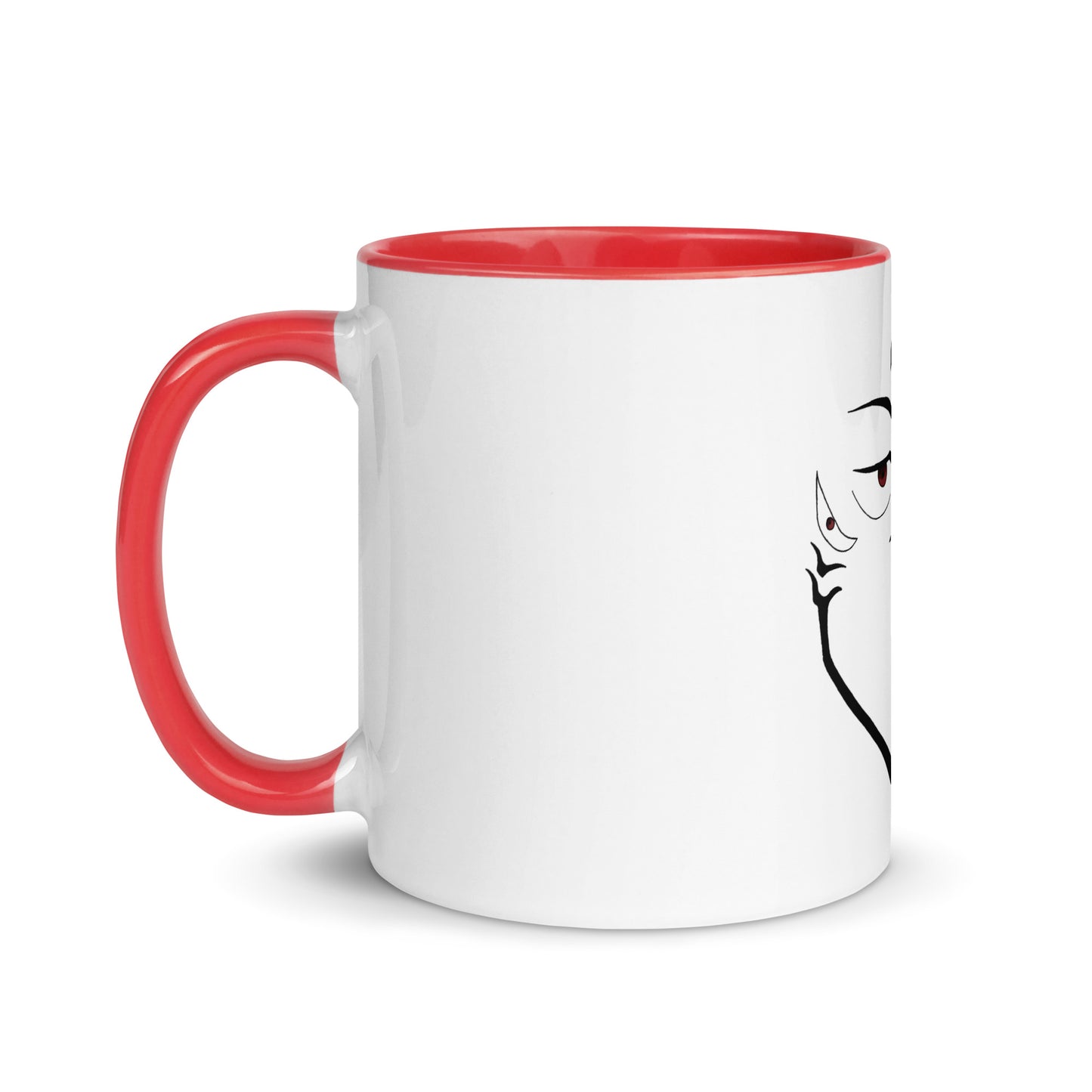 Sukuna Face Mug with Color Inside (Jujutsu Kaisen)