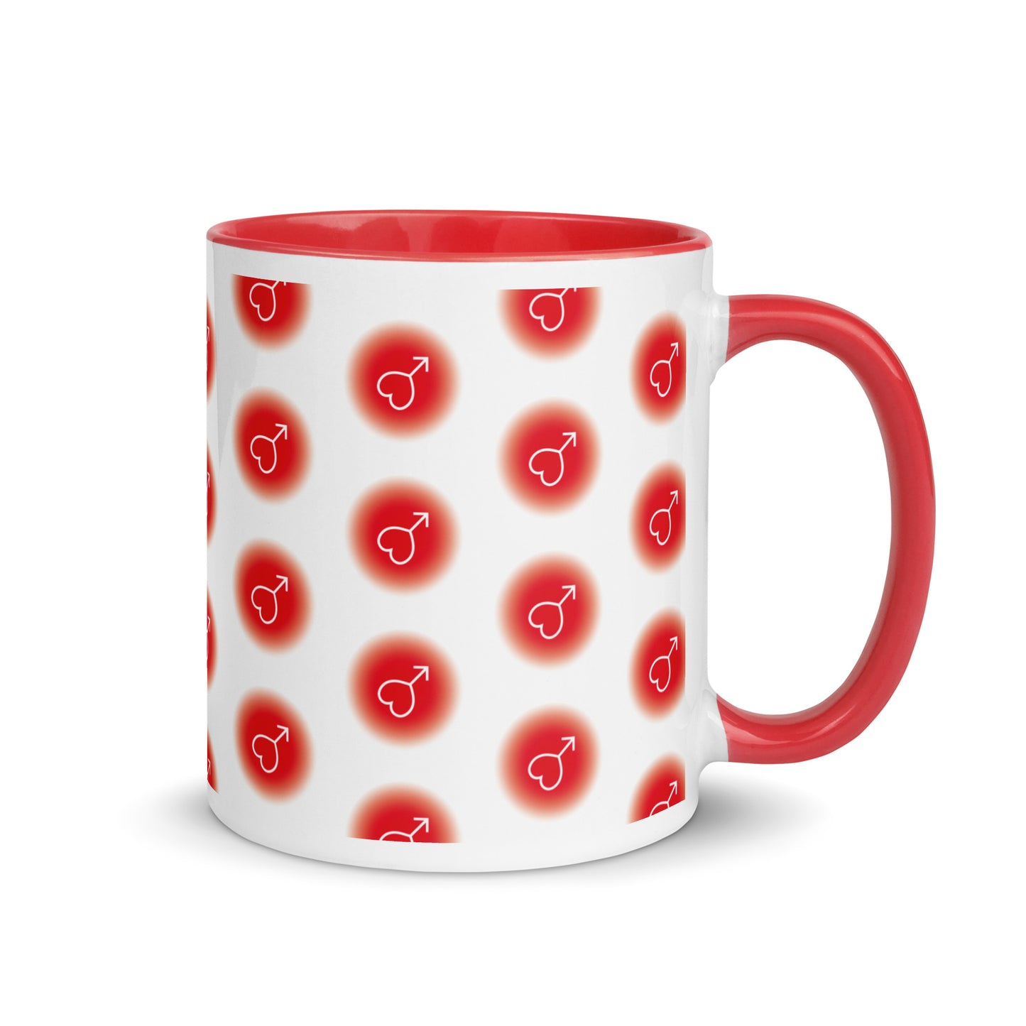 Sailor Mars Symbol Mug with Color Inside (Sailor Moon)