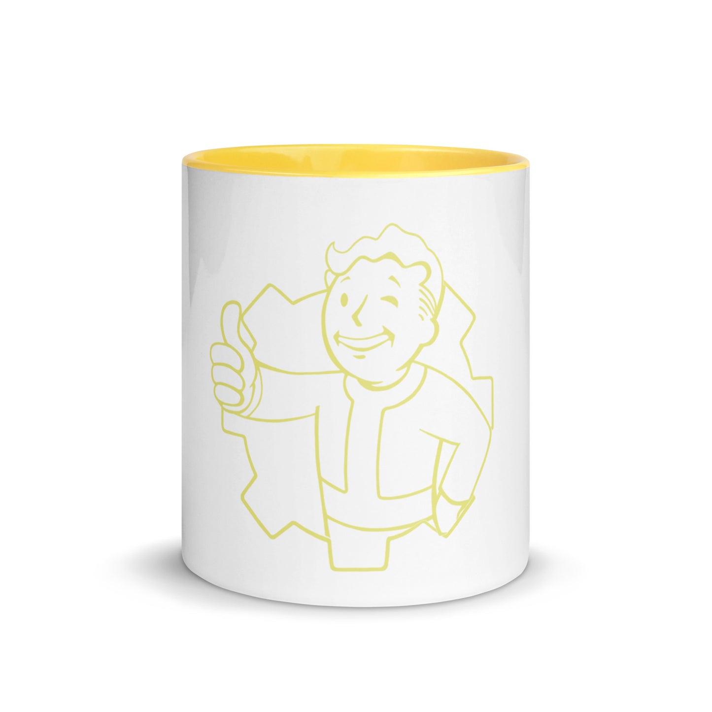 Vault-boy Mug with Color Inside (Fallout)