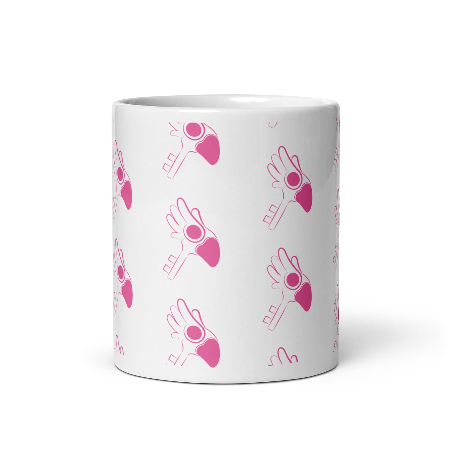 Sakura Key White glossy mug (Cardcaptor Sakura)