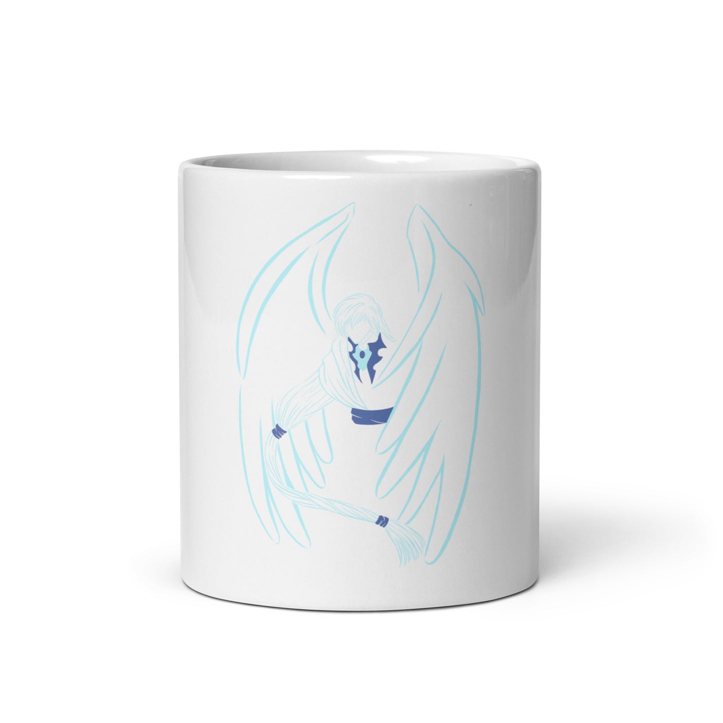 Yue White glossy mug (CardCaptor Sakura)