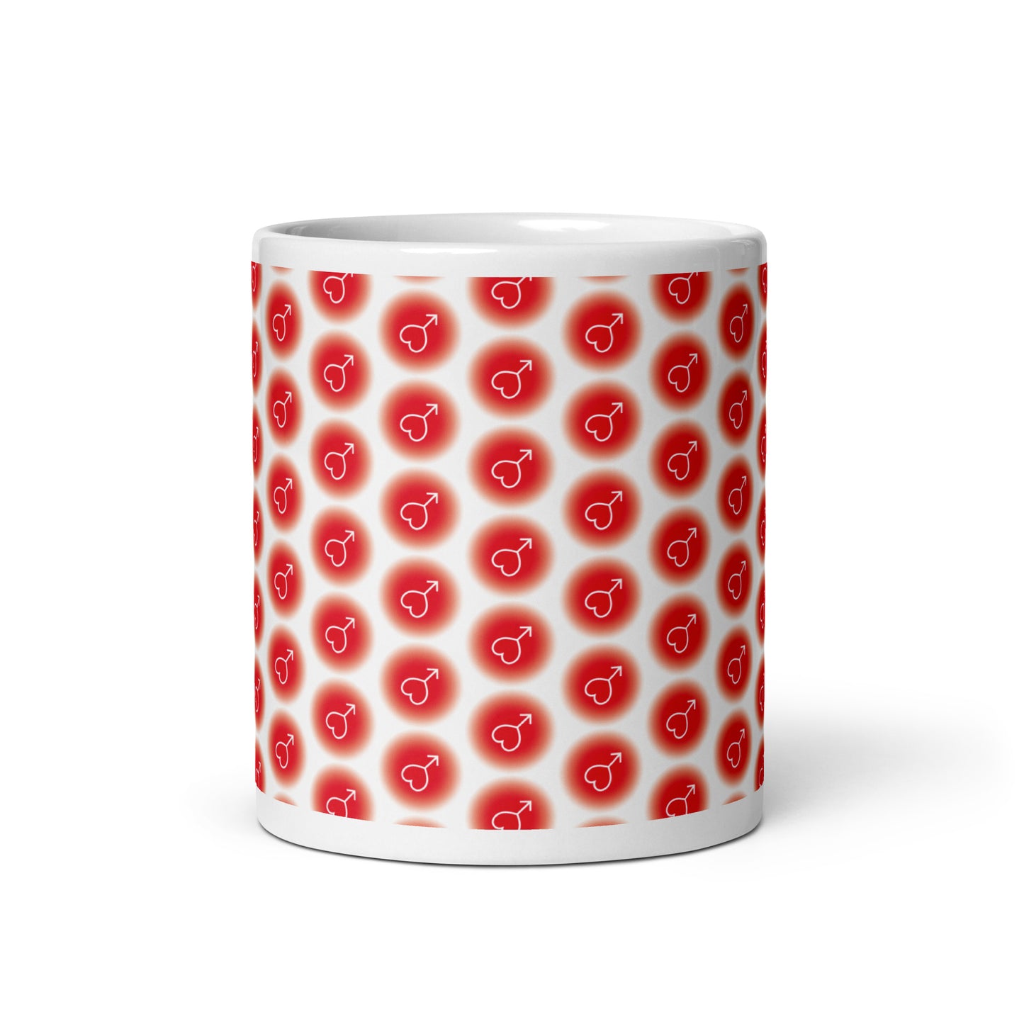 Sailor Mars Symbol White glossy mug (Sailor Moon)