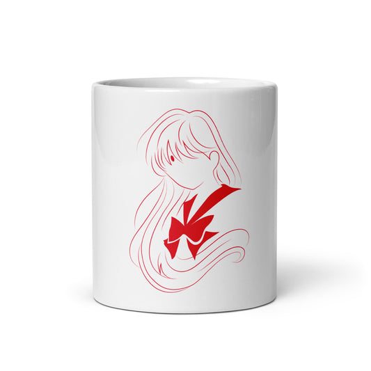 Sailor Mars White glossy mug (Sailor Moon)