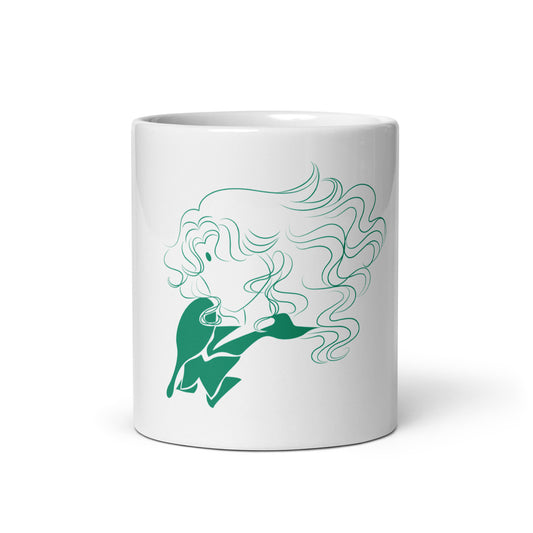 Sailor Neptune White glossy mug (Sailor Moon)