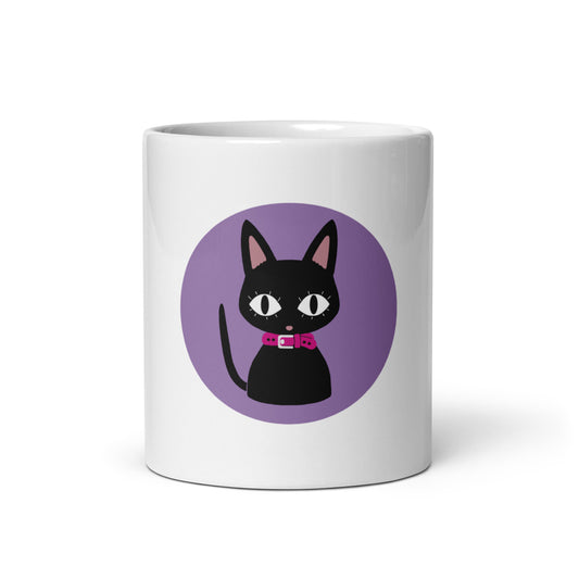 Nana Cat Design White glossy mug (Nana)