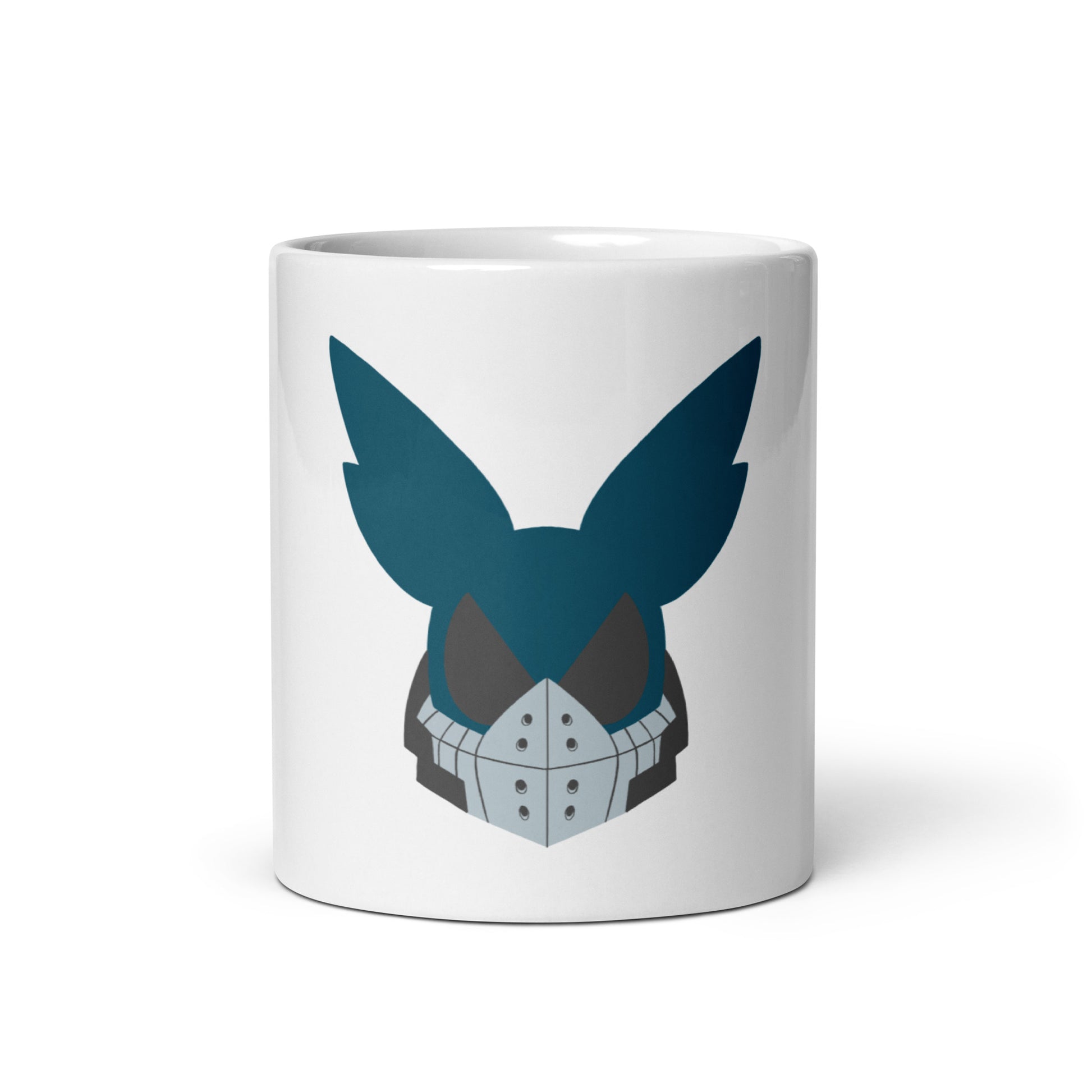 Deku Mask White glossy mug (My Hero Academia)