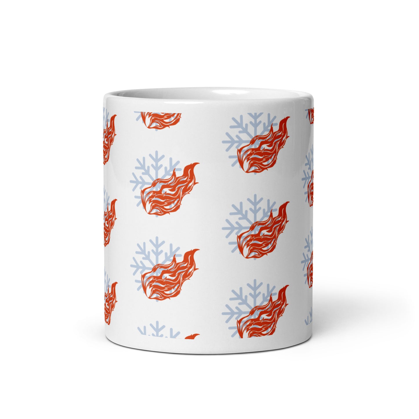 Todoroki Quirk White glossy mug (My Hero Academia)