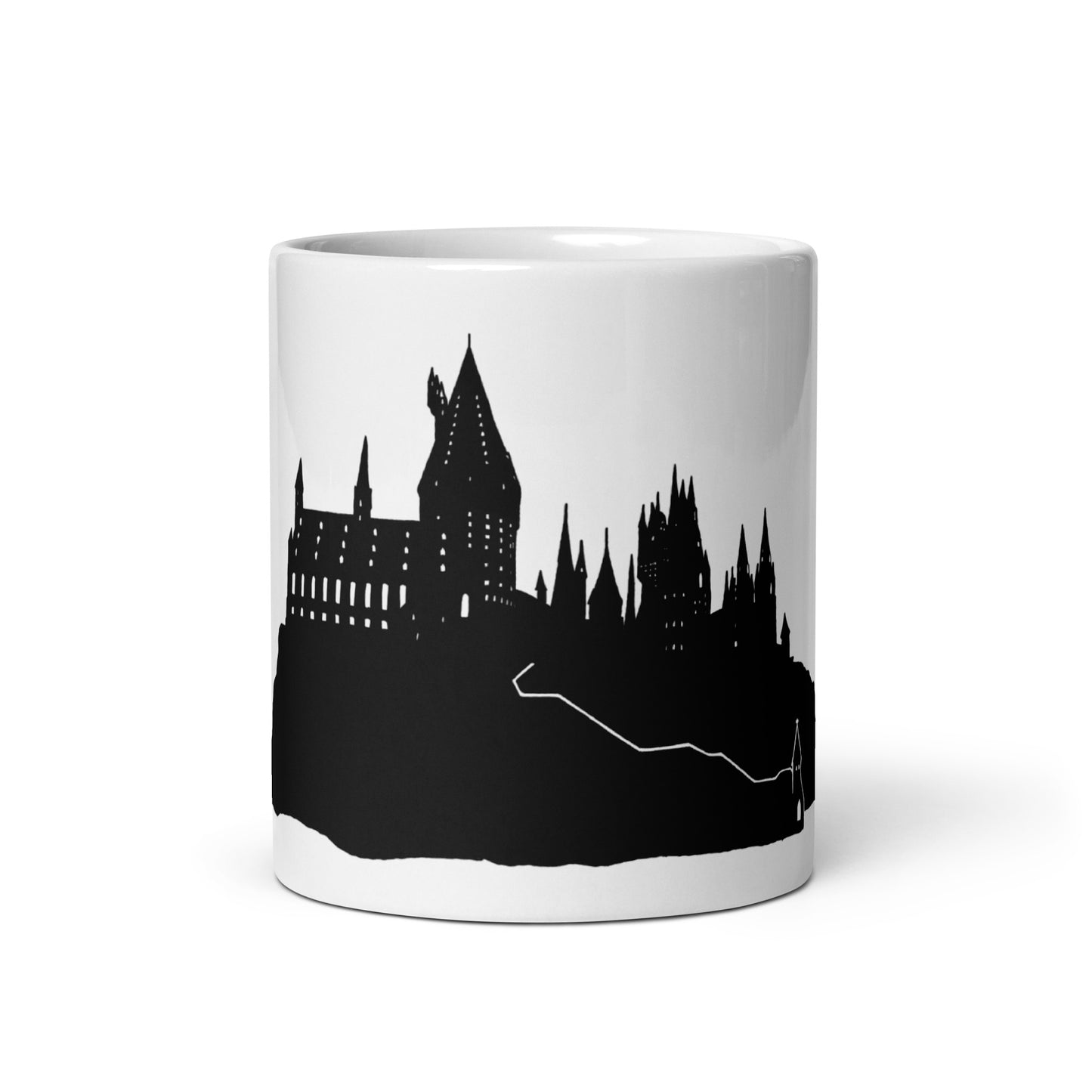 Hogwarts castle White glossy mug (Harry Potter)