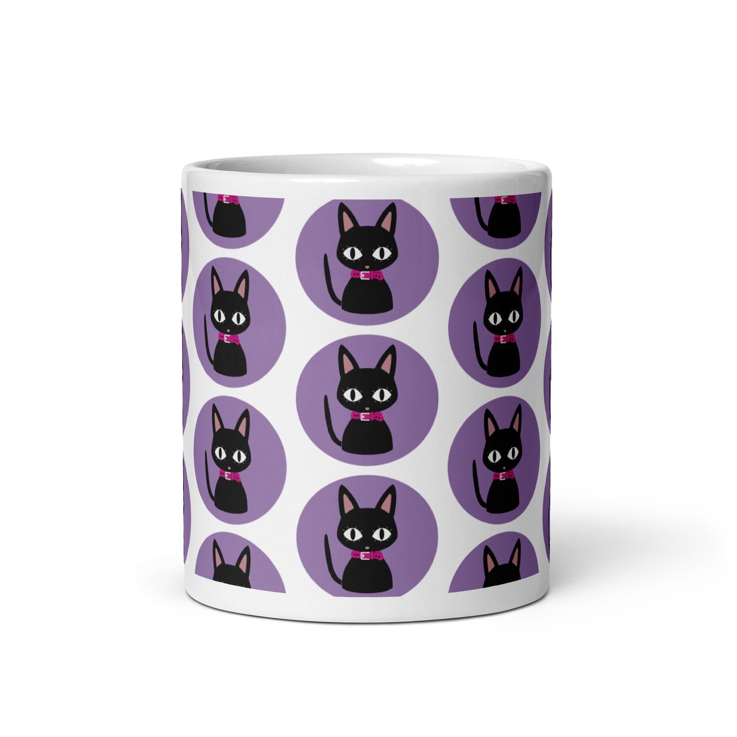 Nana Cat Design White glossy mug (Nana)