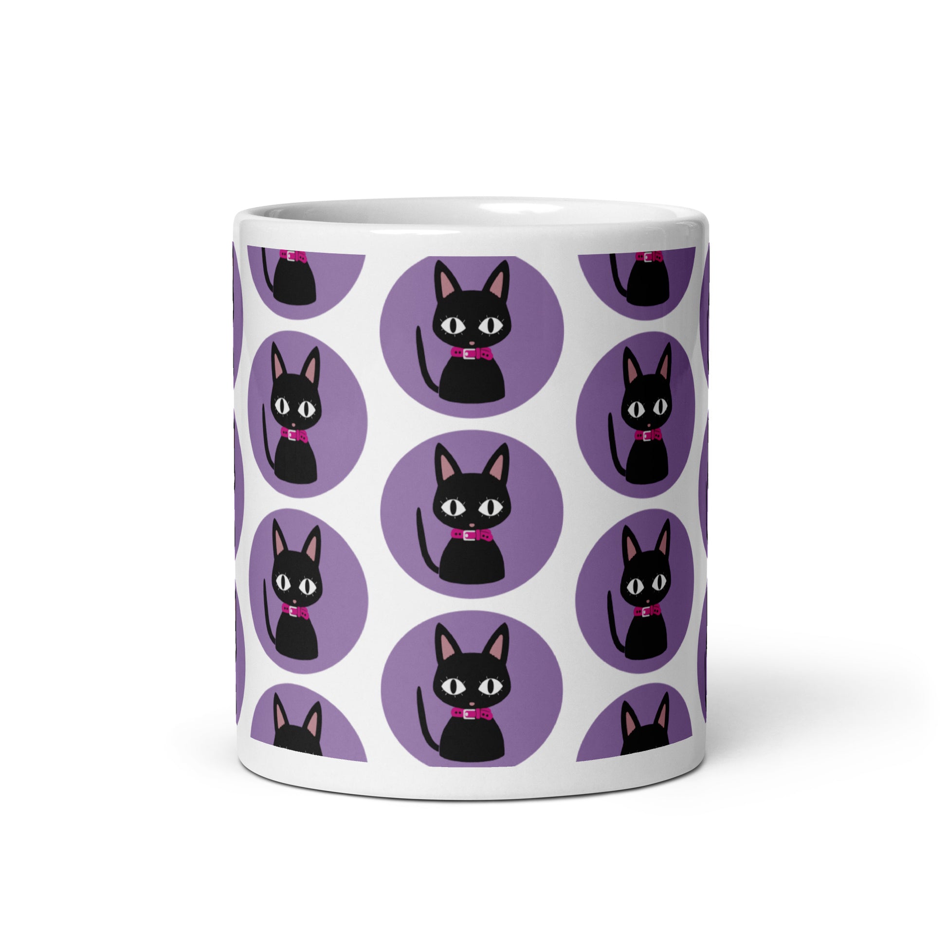 Nana Cat Design White glossy mug (Nana)