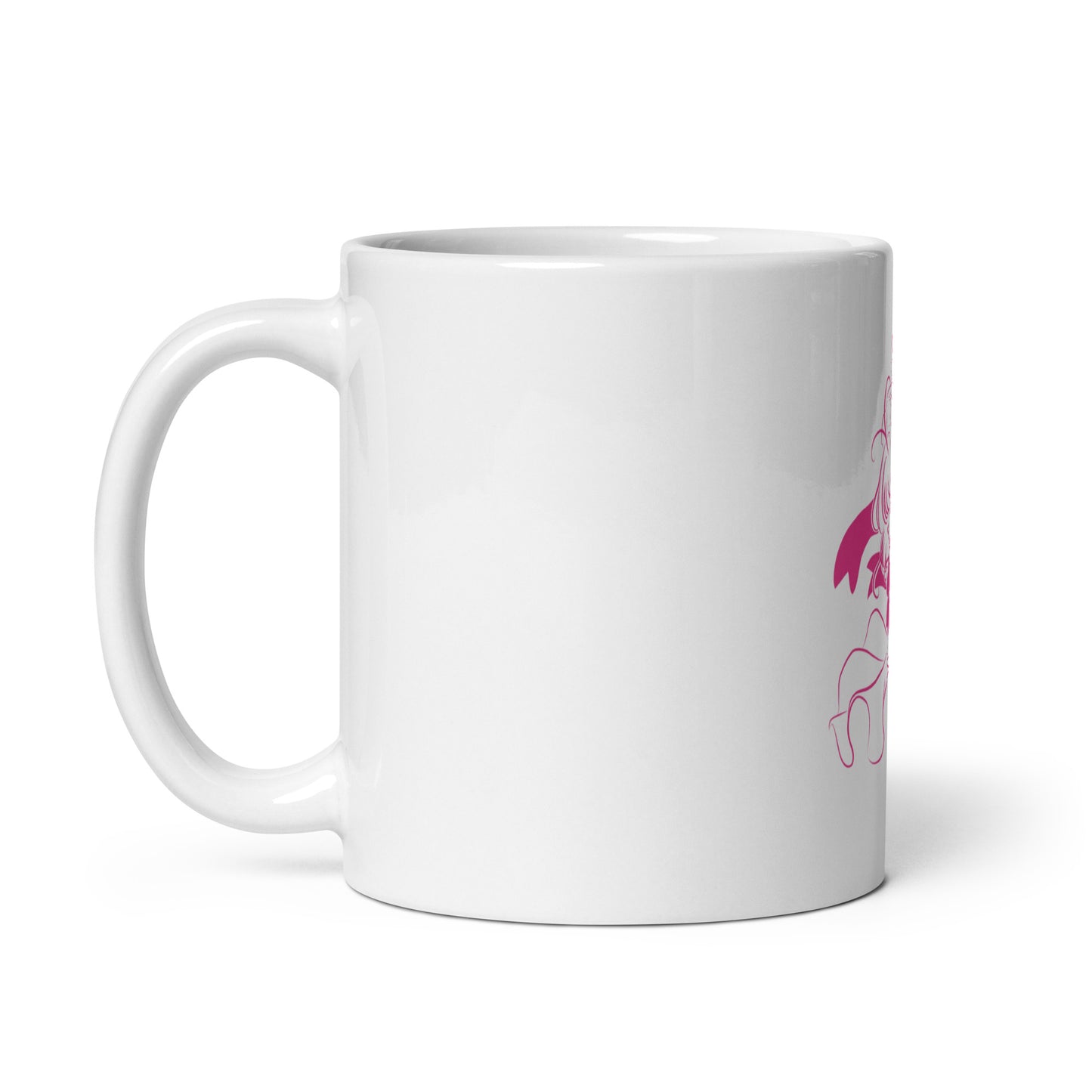 Sakura White glossy mug (Cardcaptor Sakura)