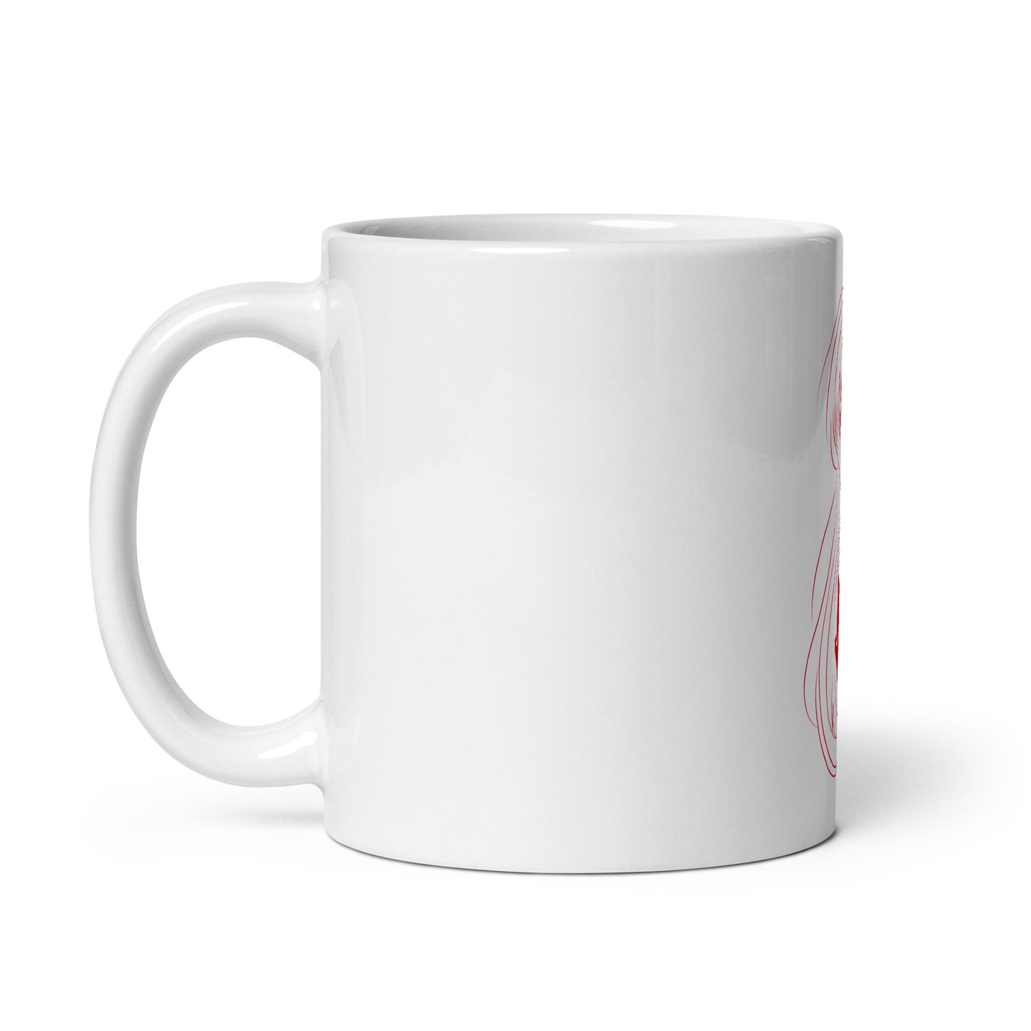 Sailor Mars White glossy mug (Sailor Moon)