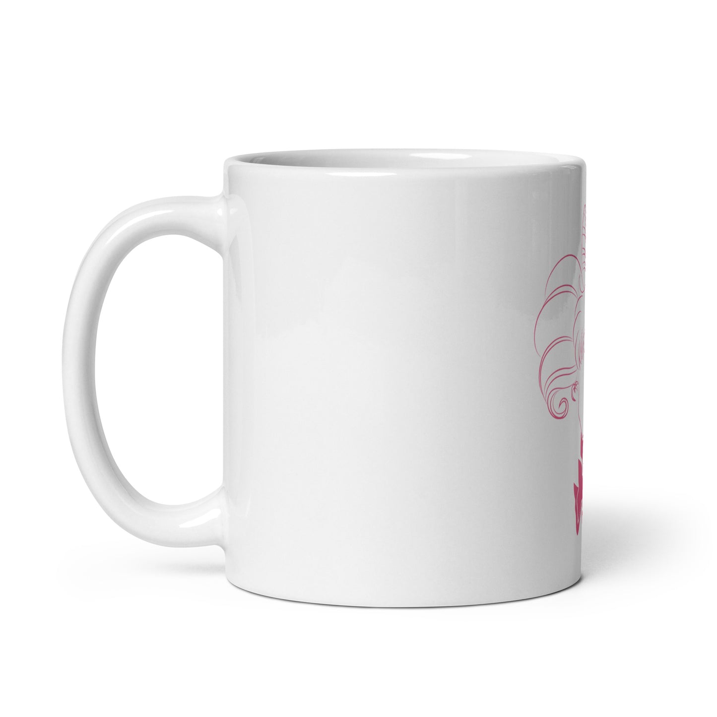 Sailor Chibi-Moon White glossy mug (Sailor Moon)