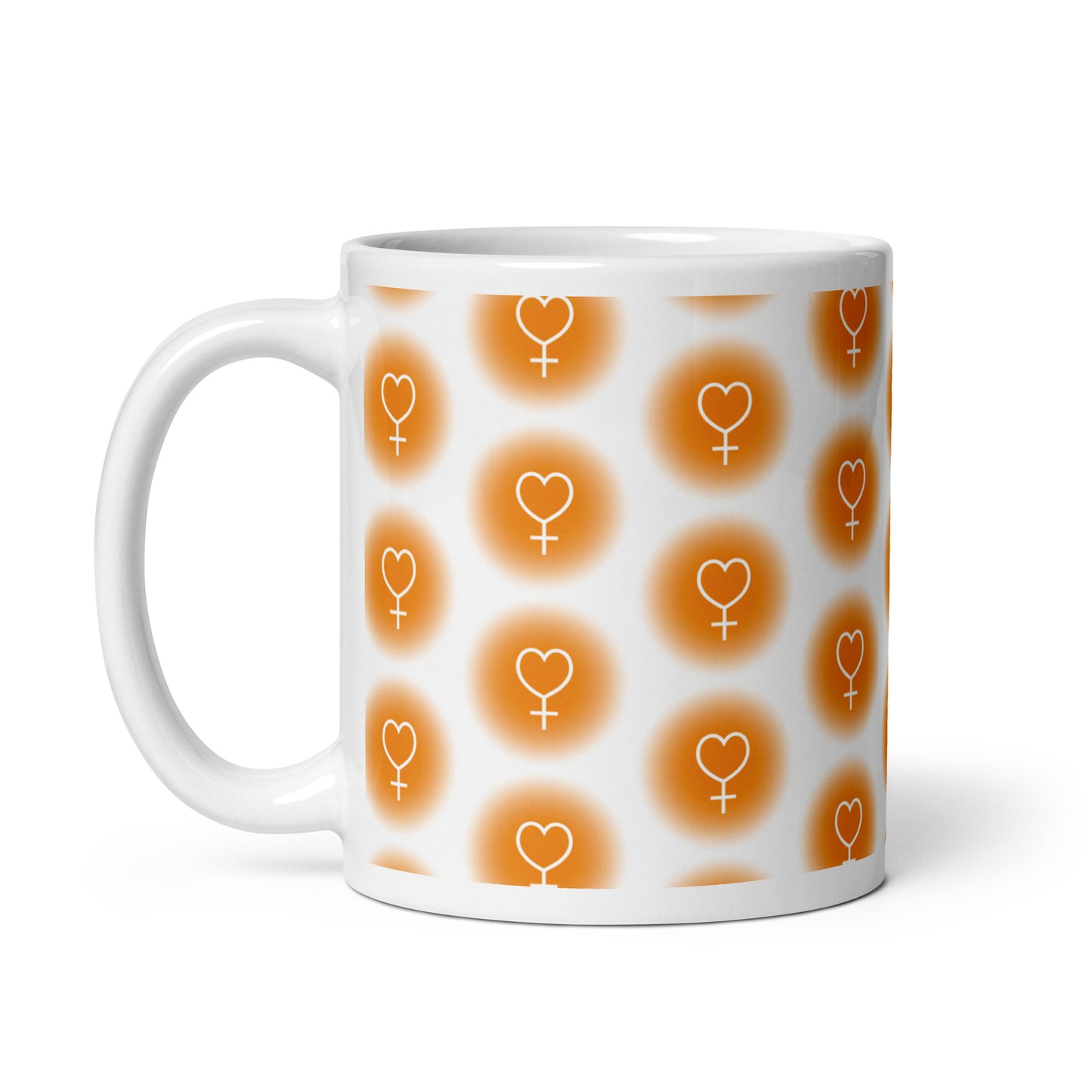 Sailor Venus Symbol White glossy mug (Sailor Moon)