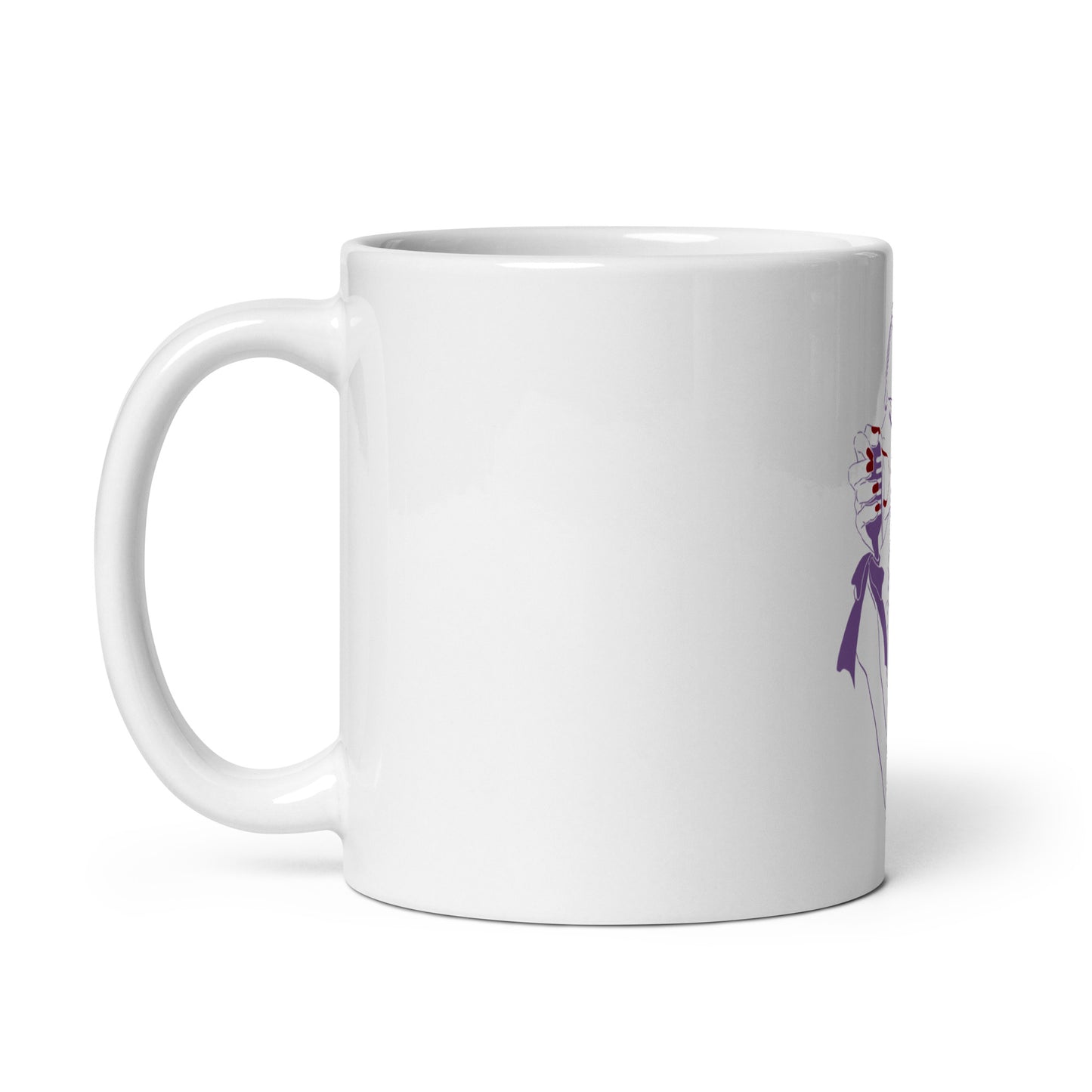 Nana White glossy mug (Nana)