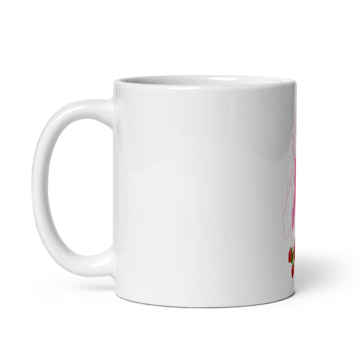 Hachi White glossy mug (Nana)