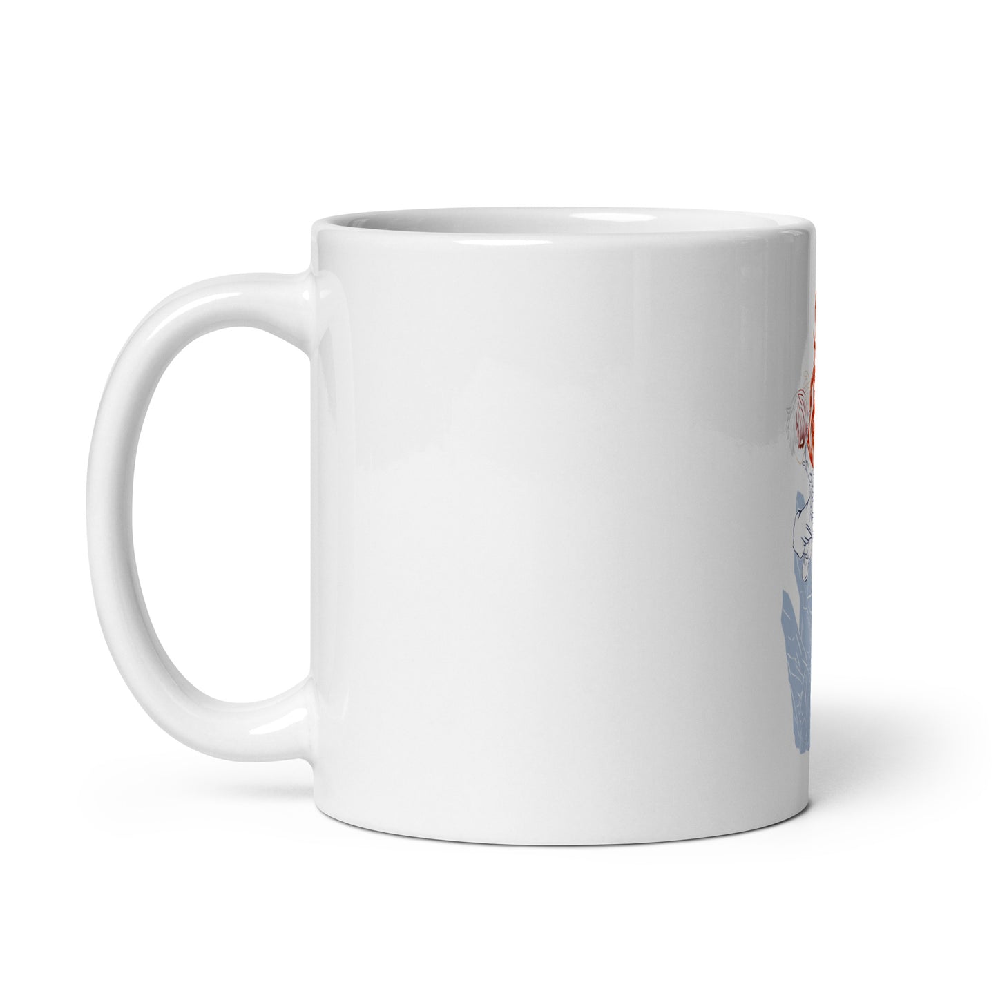 Todoroki White glossy mug (My Hero Academia)