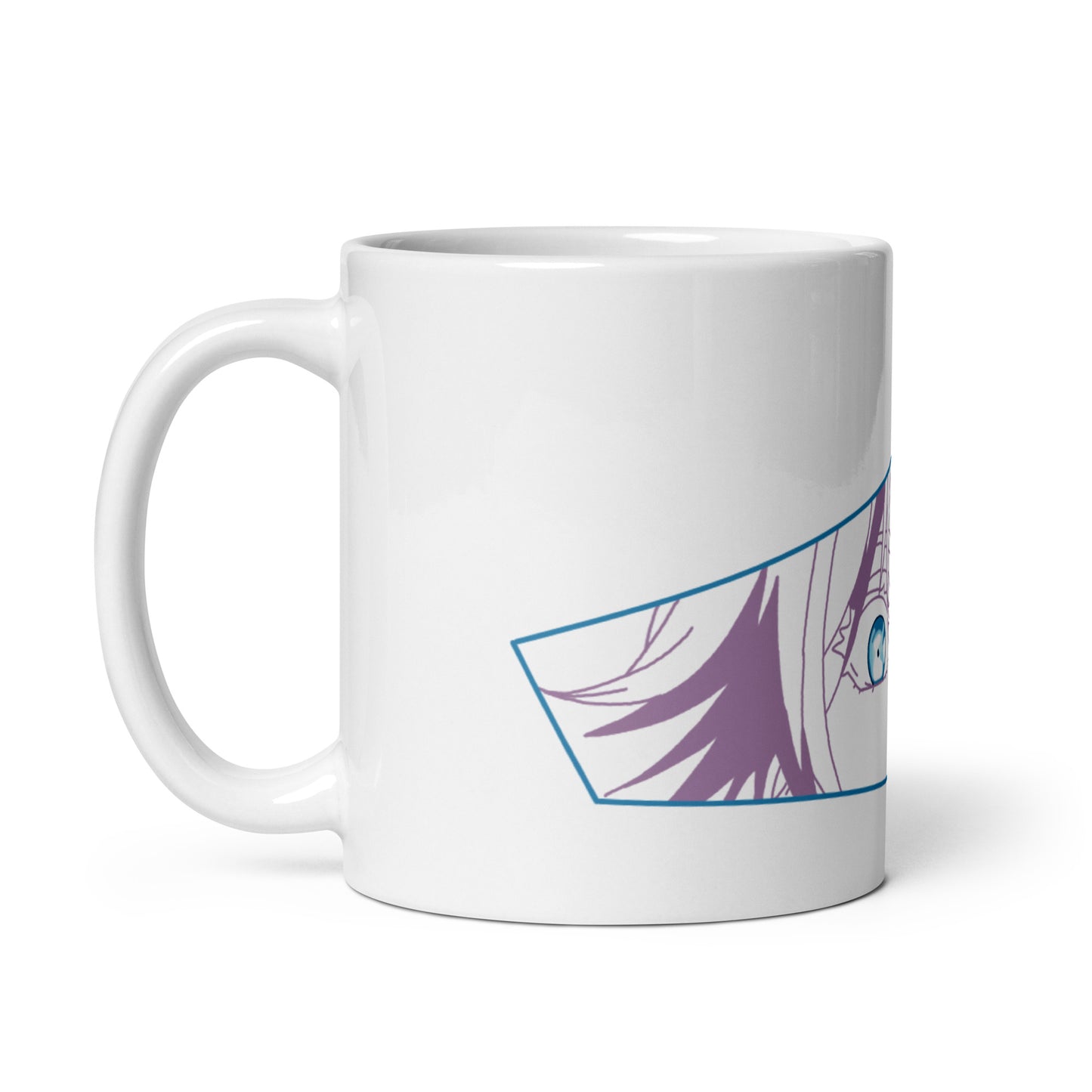 Gojo White glossy mug (Jujutsu Kaisen)