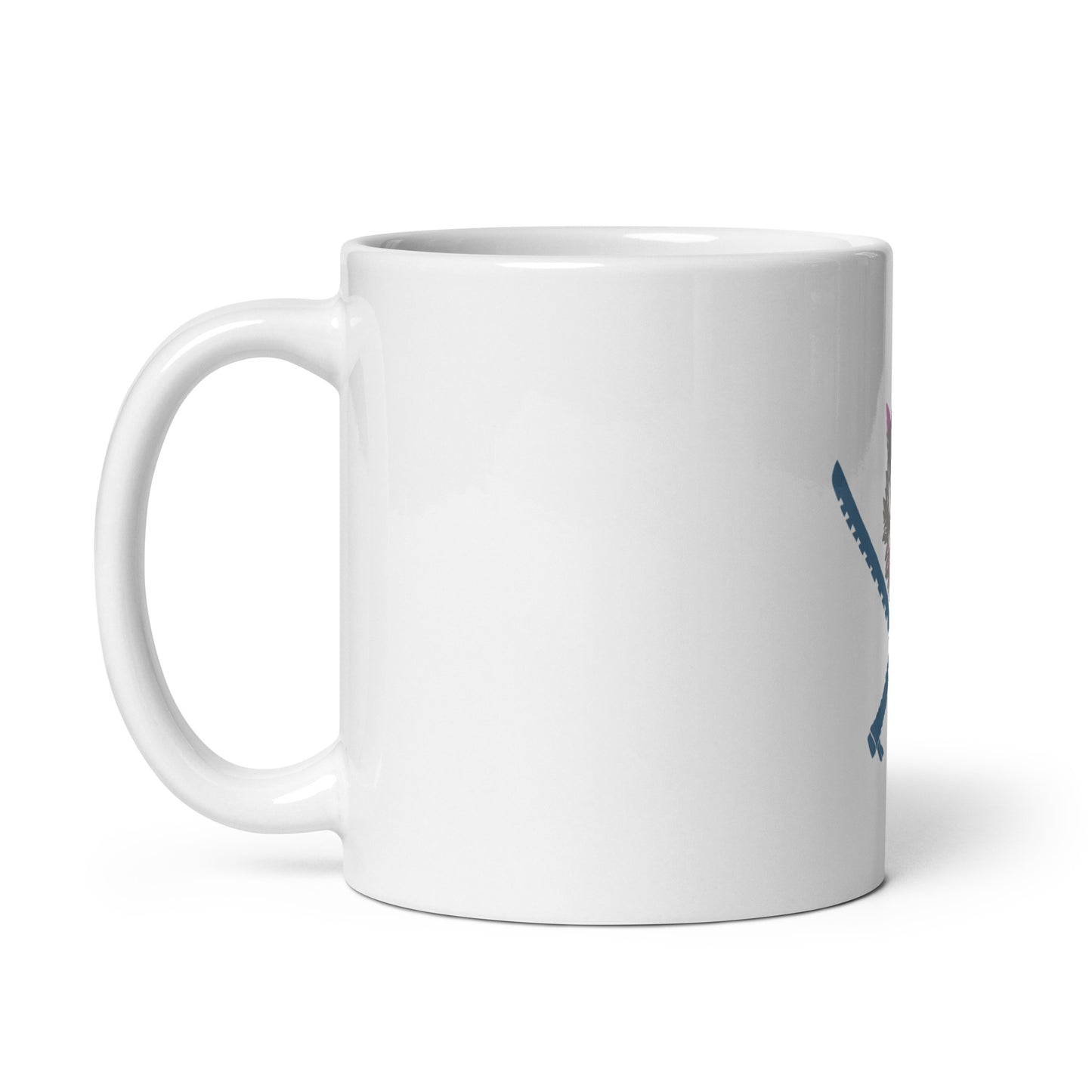 Inosuke White glossy mug (Demon slayer)