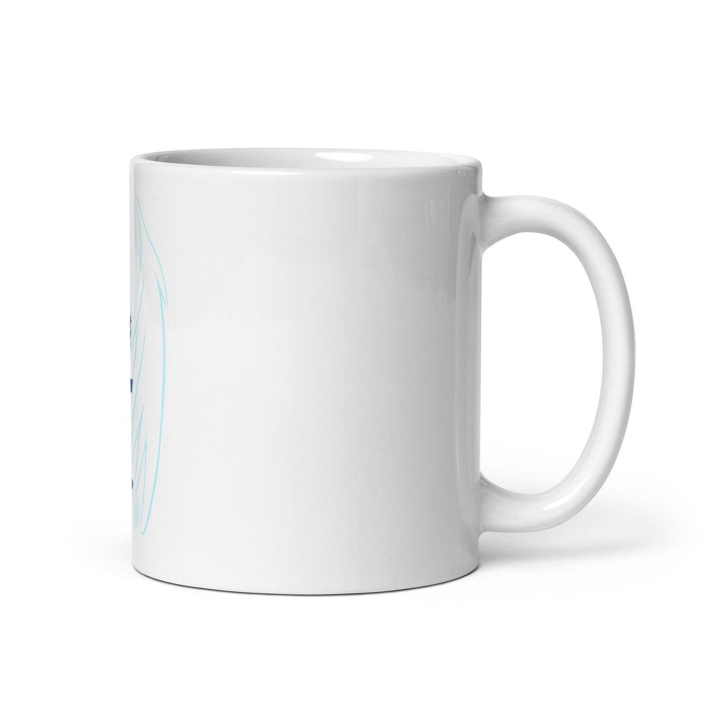 Yue White glossy mug (CardCaptor Sakura)