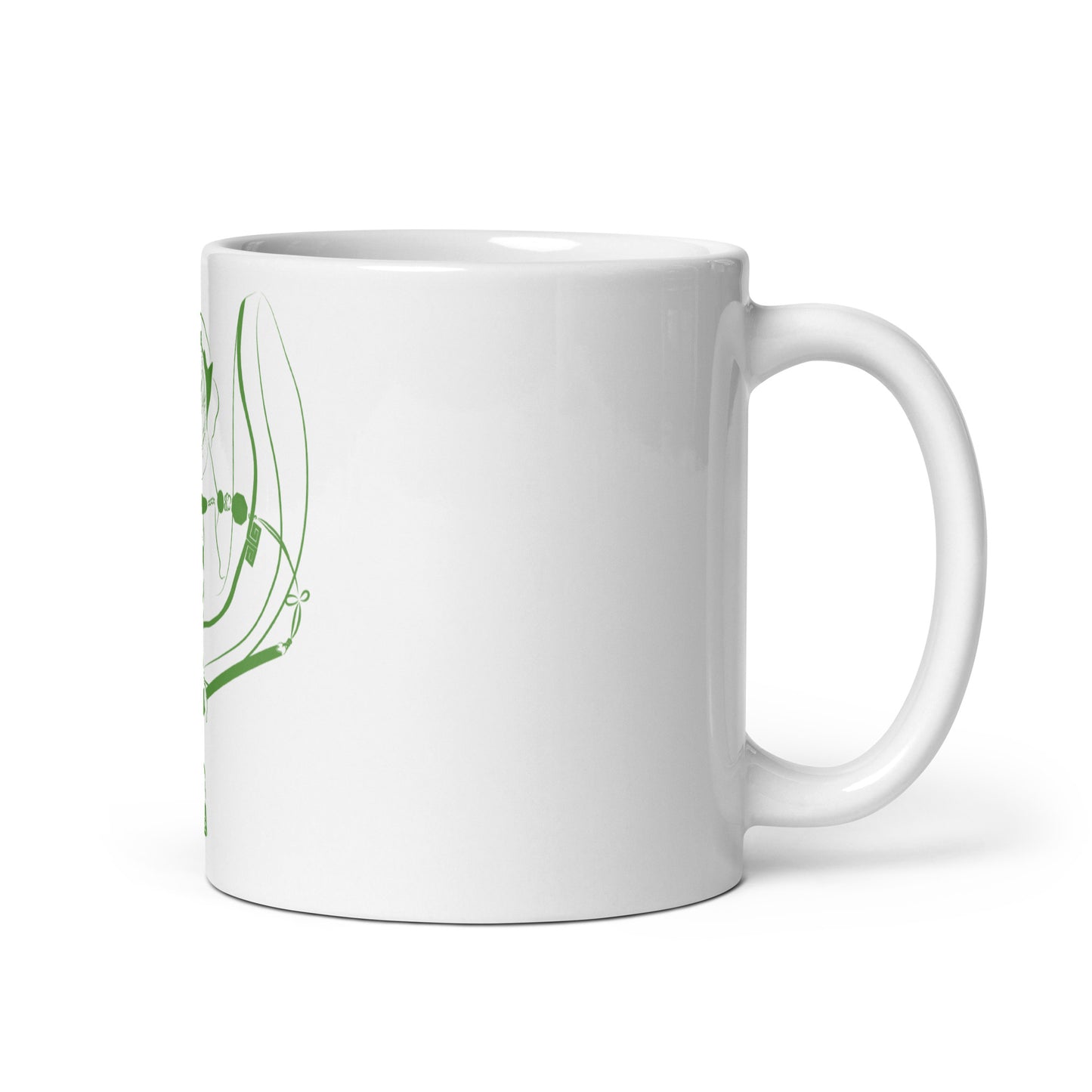 Shaoran White glossy mug (CardCaptor Sakura)