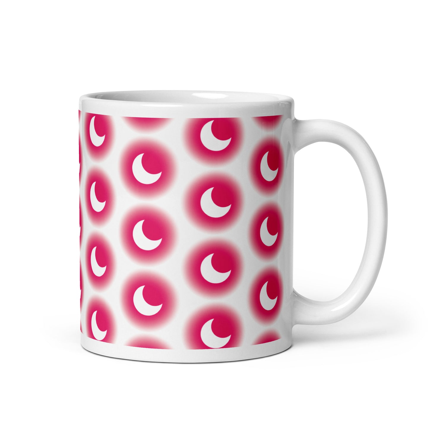 Sailor Moon Symbol White glossy mug (Sailor Moon)