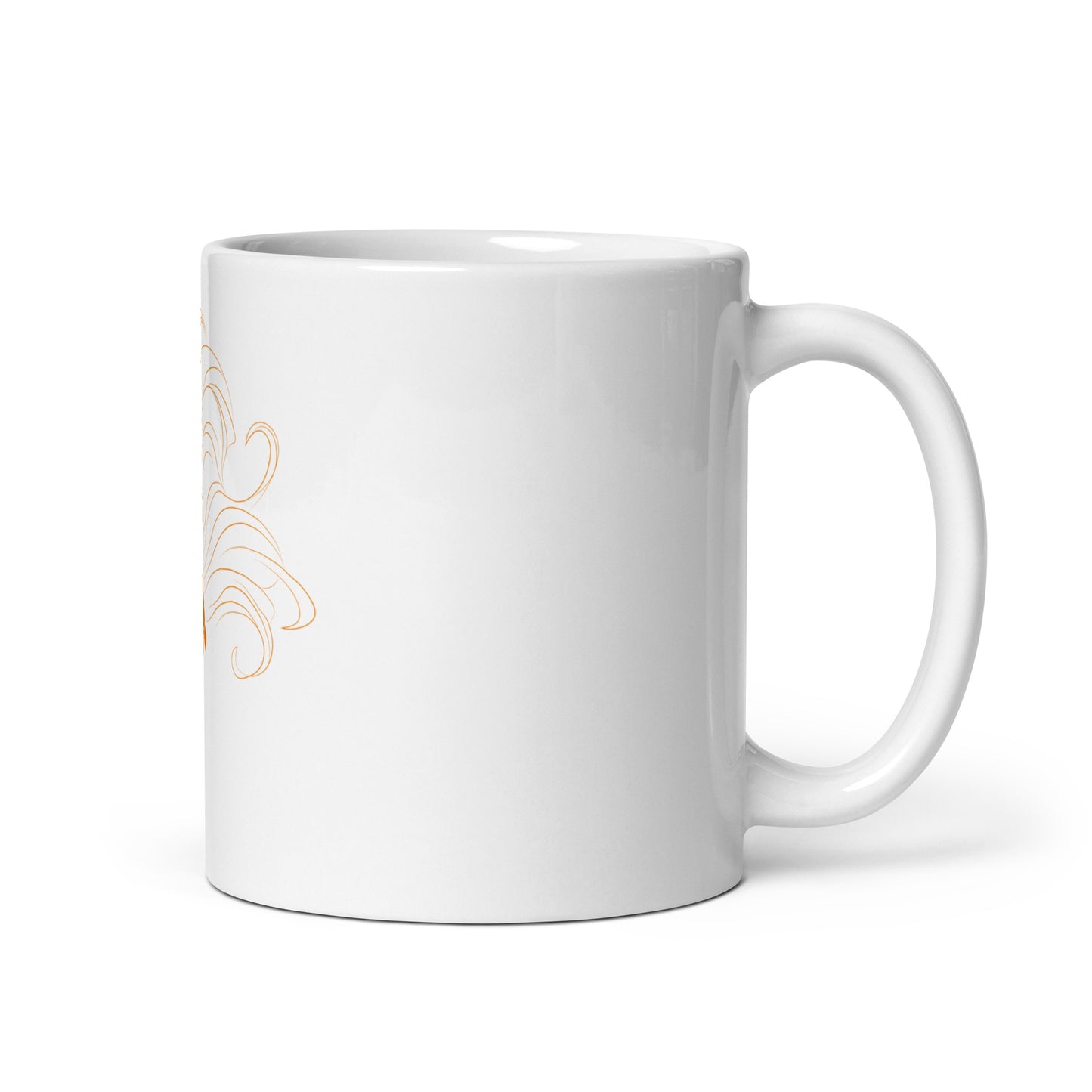 Taza blanca brillante de Sailor Venus (Sailor Moon)