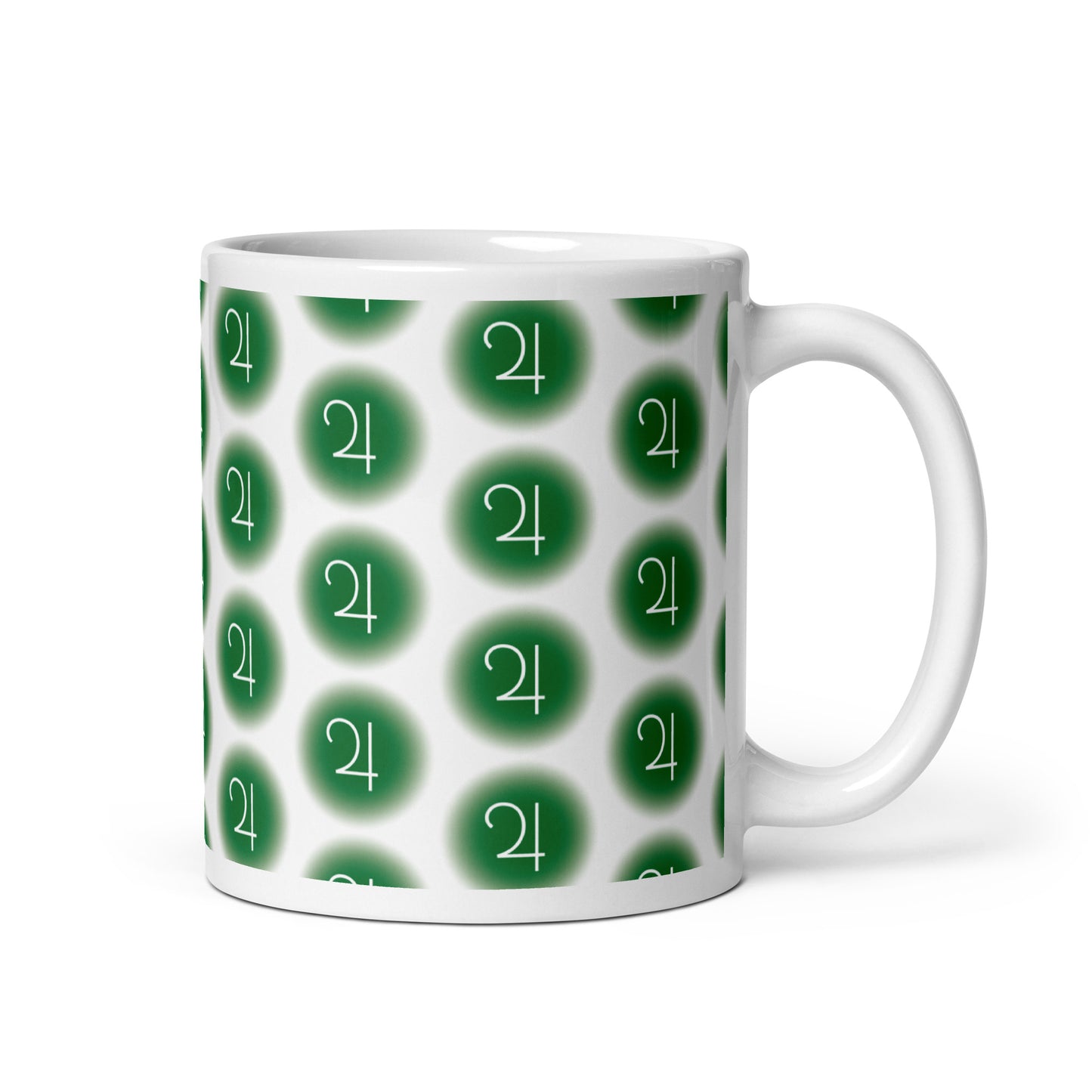 Sailor Jupiter Symbol White glossy mug (Sailor Moon)