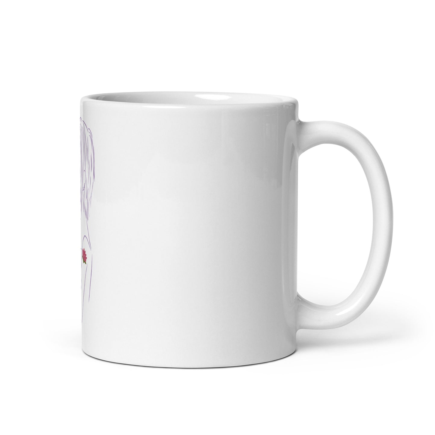 Nana White glossy mug (Nana)