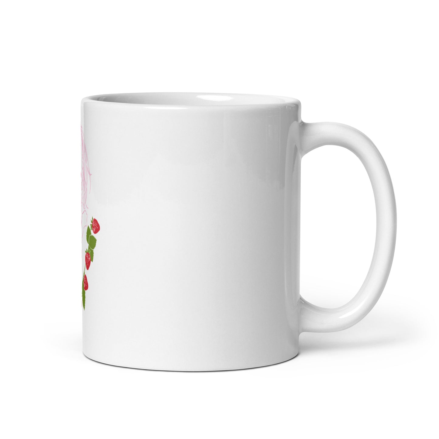 Hachi White glossy mug (Nana)