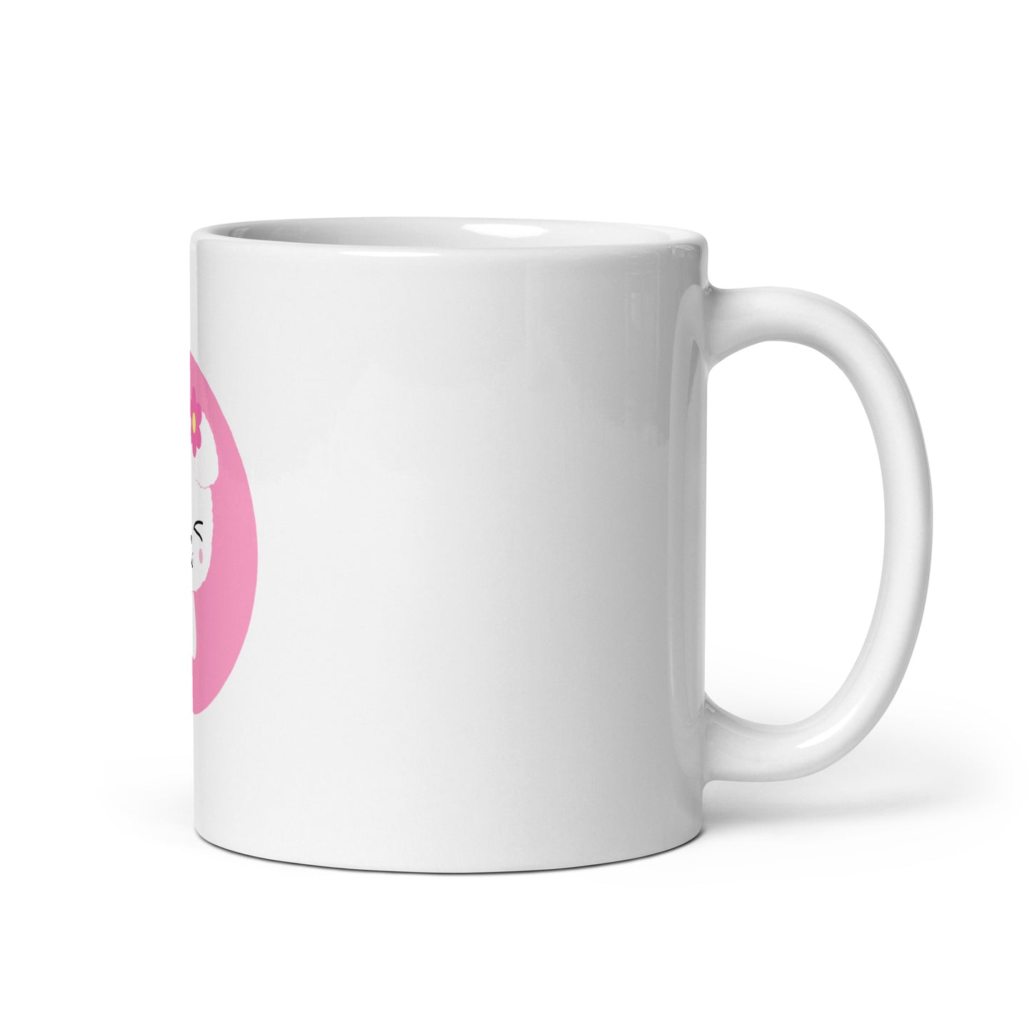 Hachi White glossy mug (Nana)