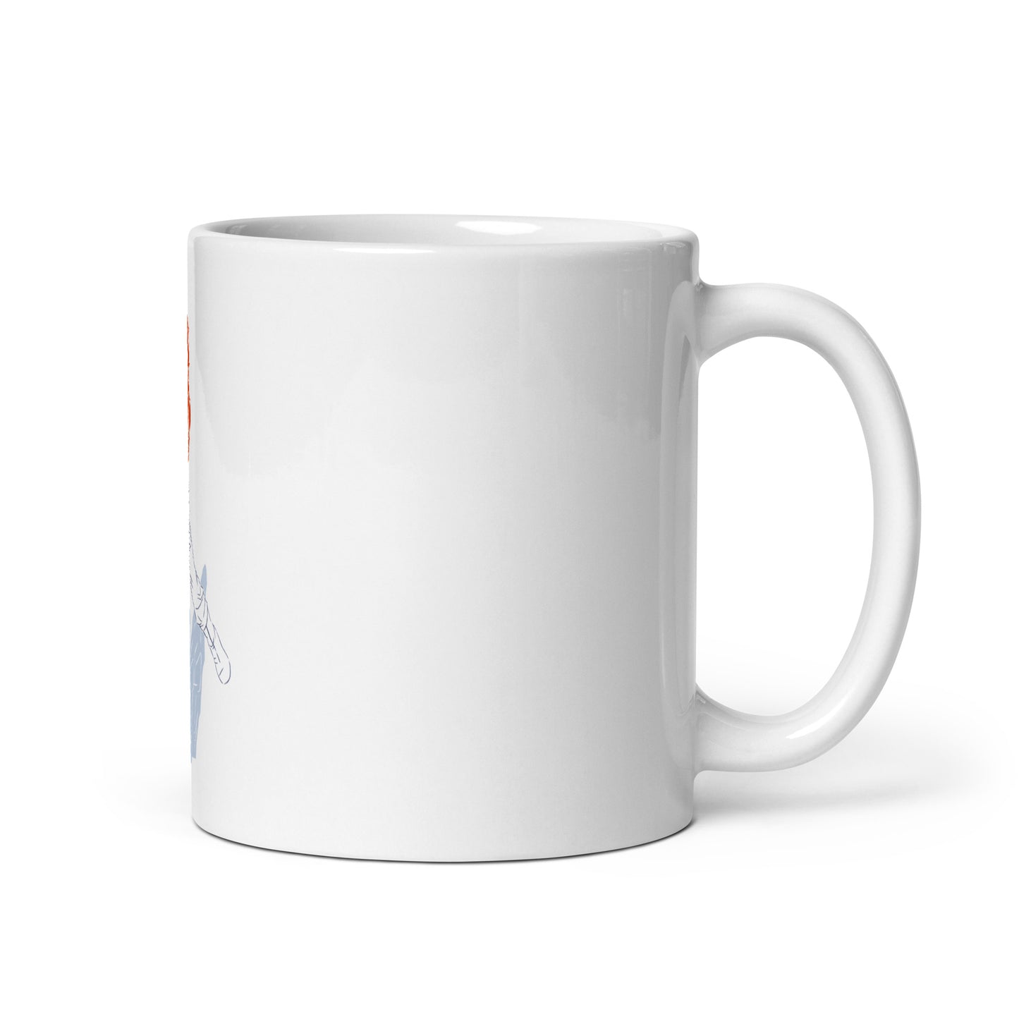 Todoroki White glossy mug (My Hero Academia)