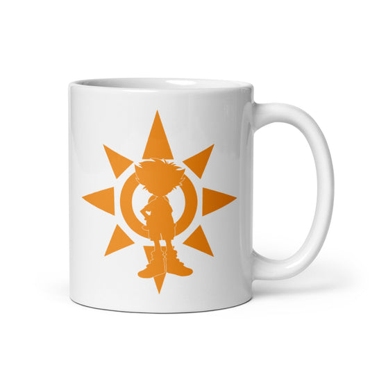 Taichi (Tai)/Agumon White glossy mug (Digimon)